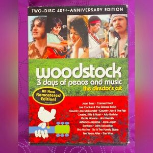 Woodstock 40th Anniversary Edition DVD
